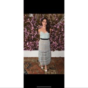 Self-Portrait Full Teardrop Guipure Maxi dress